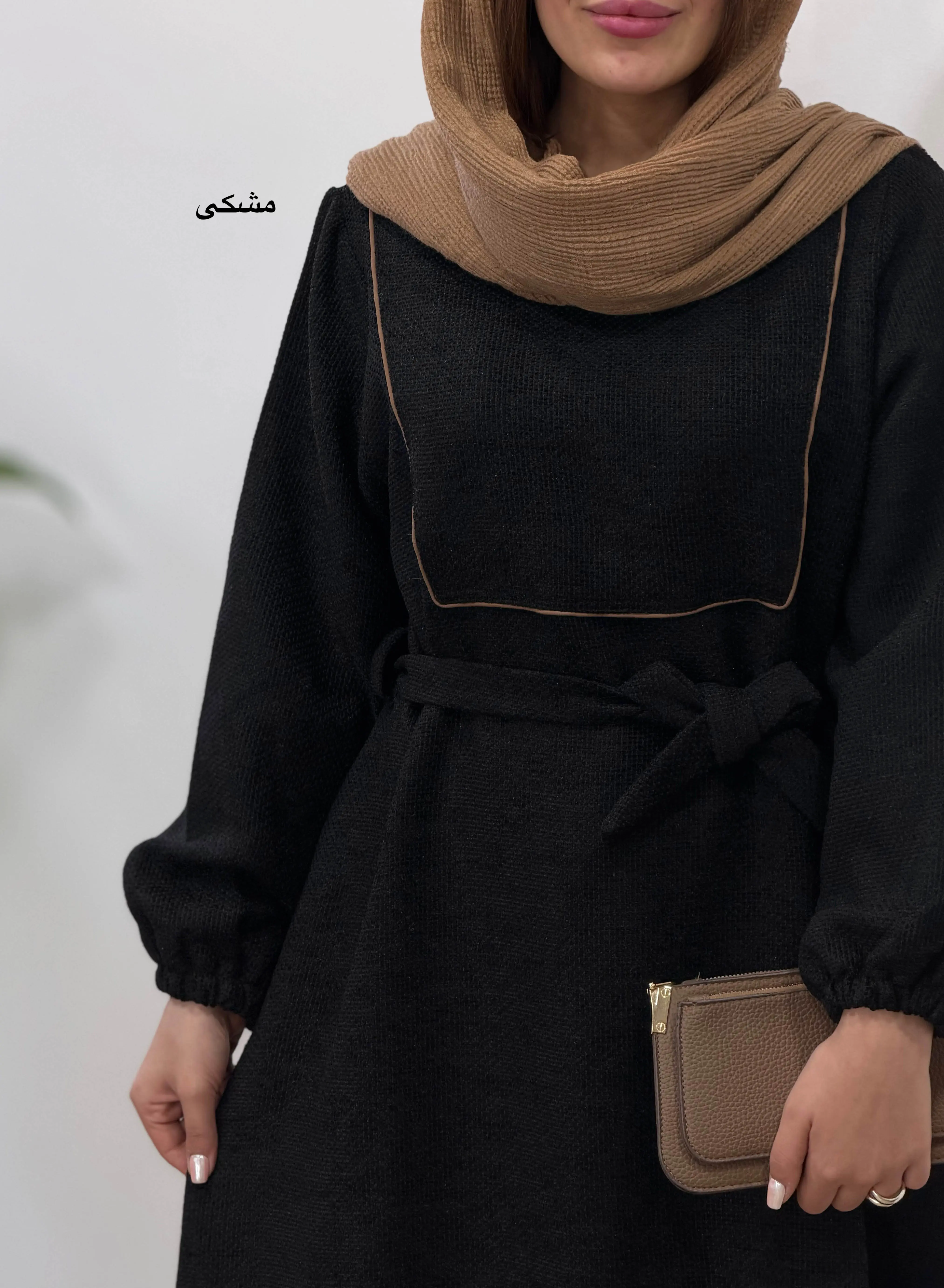 پیراهن مانتویی لمروز الیزا